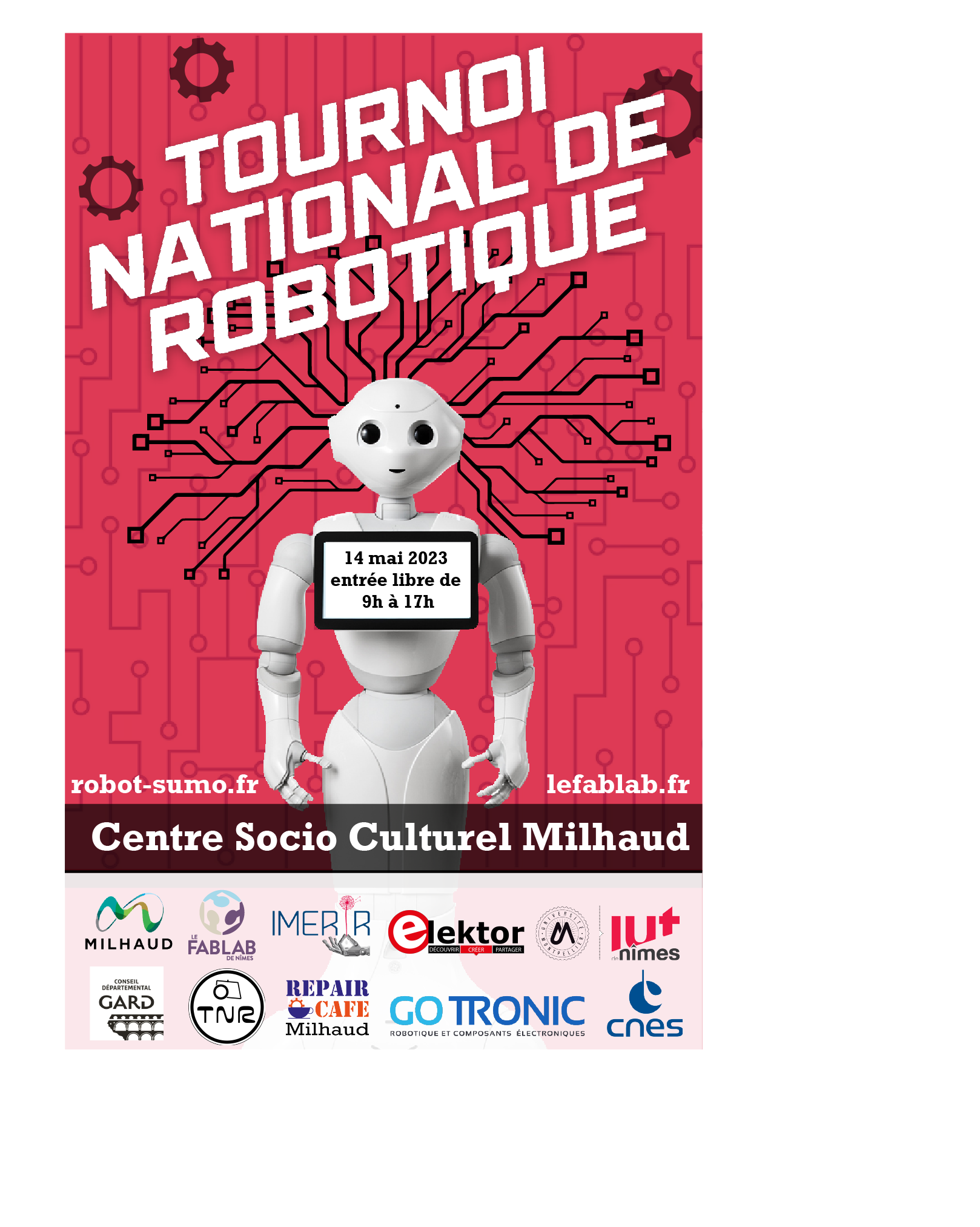 Tournoi de robot de combat - Collège Robert DOISNEAU